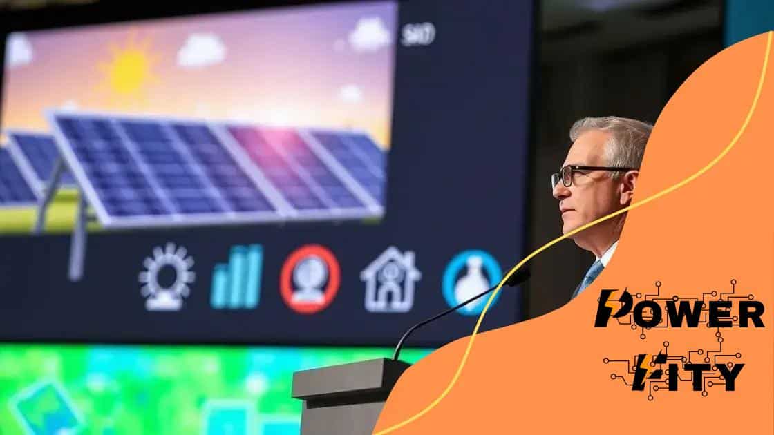 The role of government policies in solar advancements