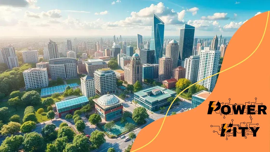 Opportunities for sustainable smart cities